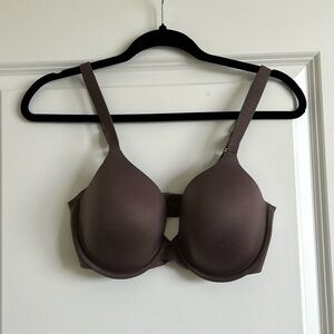 Spanx pillow cup bra size 32DD. Muted purple/dark taupe/mink color. NWOT.